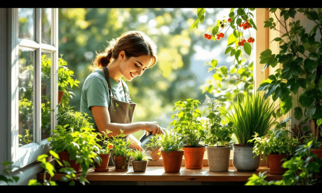 Oogsten zonder tuin. Dít groeit gewoon in een pot op je vensterbank