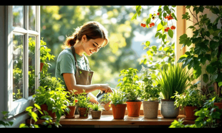 Oogsten zonder tuin. Dít groeit gewoon in een pot op je vensterbank