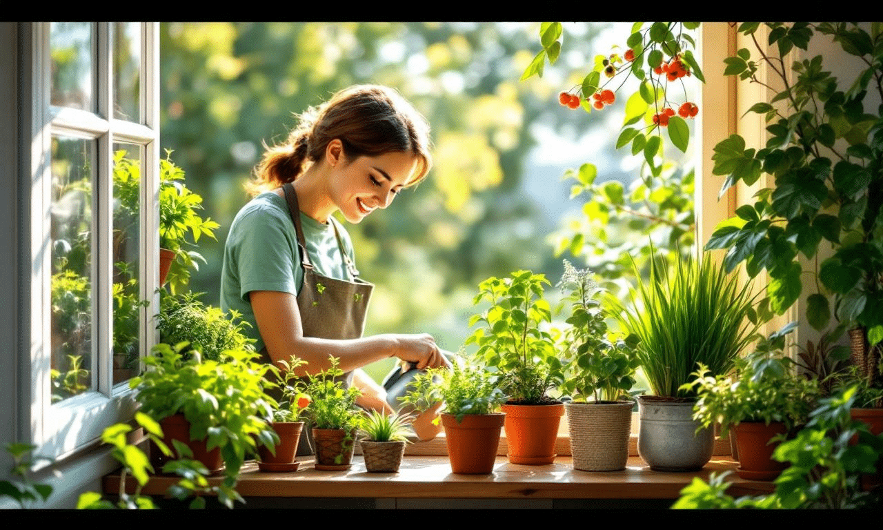 Oogsten zonder tuin. Dít groeit gewoon in een pot op je vensterbank