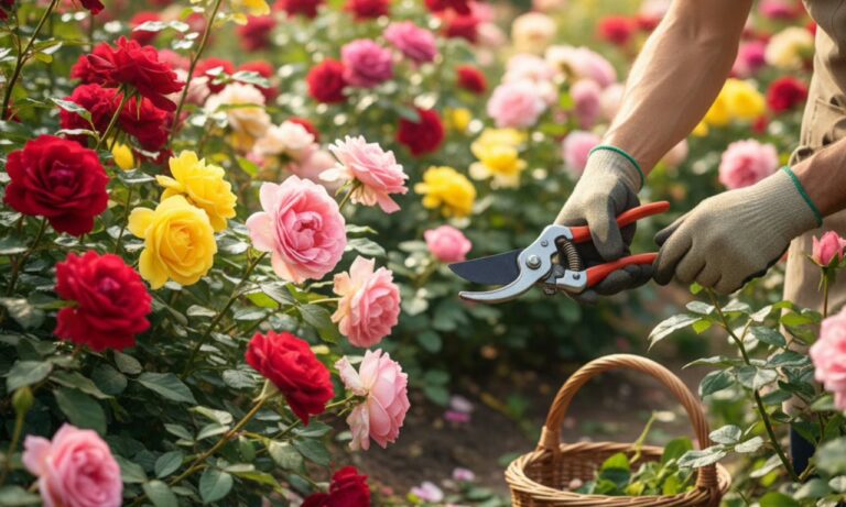 De snoeihack waar rozenexperts bij zweren voor een schitterende bloei