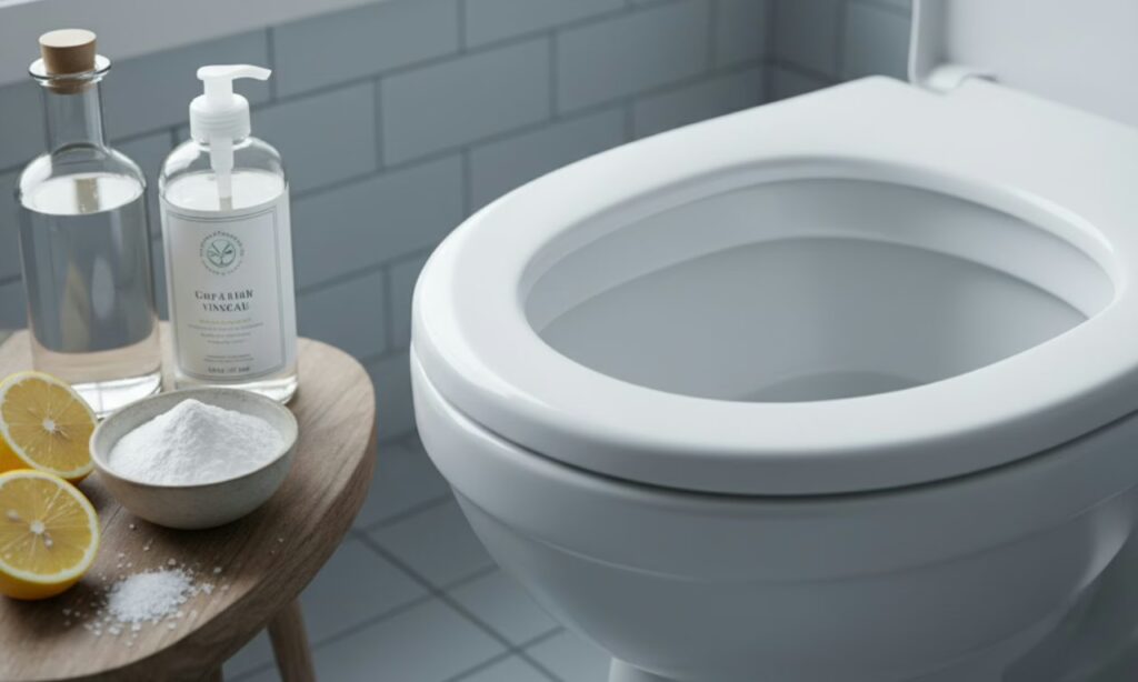 Afwasmiddel als geheime wapen tegen hardnekkige toiletvlekken